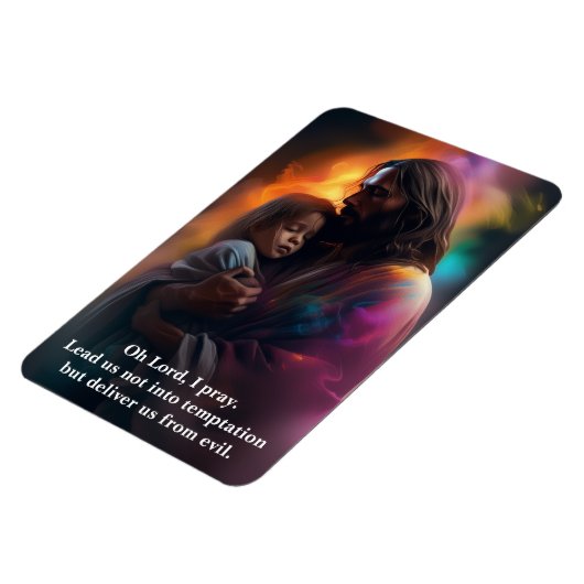 Gebed van Bescherming Jezus Christus Aangepaste Te Magneet (Linkerzijde)