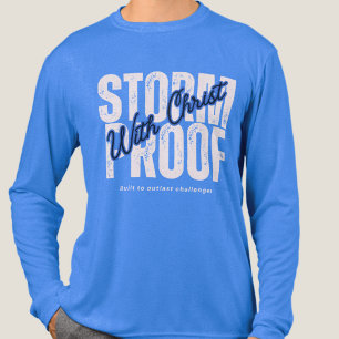 Gebed van dankbaarheid voor Jezus Christendom Blau Tri-Blend Shirt