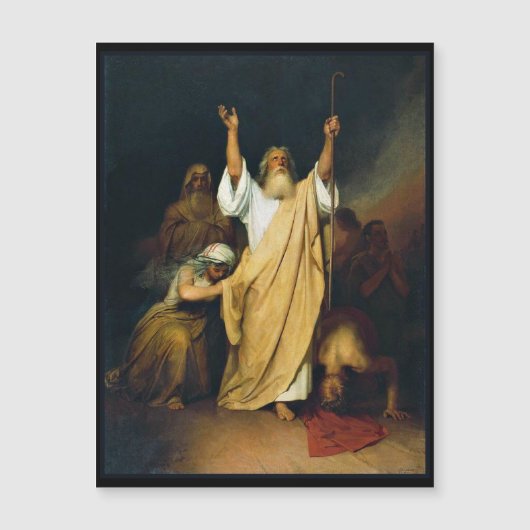 Gebed van Mozes na rood Zee (Voorkant)