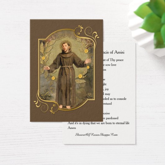 Gebed van Sint-Francis van de Heilige Kaart van As (Bureau)