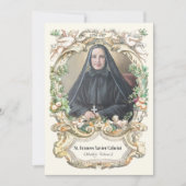 Gebed van St. Moeder Cabrini Kaart (Voorkant)