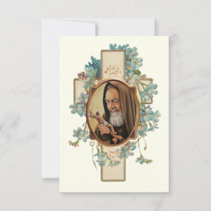 Gebed van St. Padre Pio na de Heilige Communie RSVP Kaartje