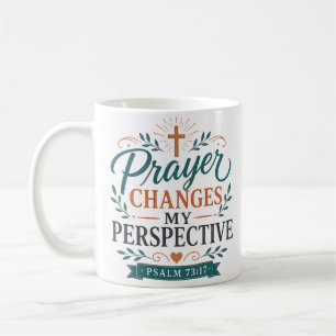 Gebed verandert mijn perspectief Christelijke quot Koffiemok