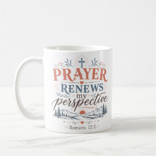 Gebed Vernieuwt Mijn Standpunt Christelijke Spreuk Koffiemok