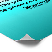 Gebed voor bescherming poster (Hoek)