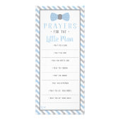Gebed voor het kleine Man, Baby Blue, Grey Reclamekaart (Voorkant)