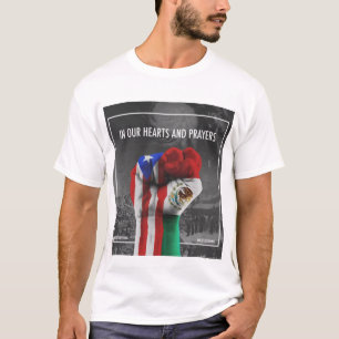 Gebed voor Puerta Rico en Mexico 2017 T-shirt