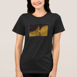Gebed voor vrede- Tri-Blend shirt