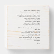 Gebed voor vrede van Sint-Franciscus van Assisi