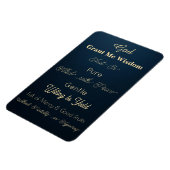 Gebed voor wijsheid en flexibele magneet (Linkerzijde)