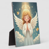 gebeden engel fotoplaat (Zijkant)