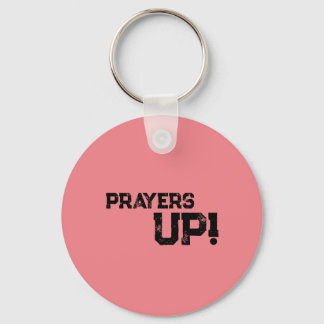 Gebeden op Peach Sleutelhanger