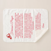 Gebedsdeken voor brandweerlieden sherpa deken (Voorkant (horizontaal))