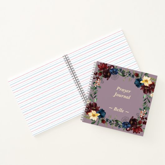 Gebedsjournaal Thanksgiving Aangepaste naam Doel Notitieboek (Binnen)