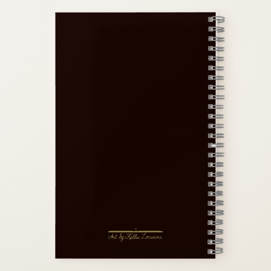 Gebedsjournaal Waterverf Vlinder Notitieboek (Achterkant)