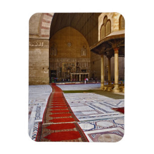 Gebedskleden die naar de islamitische moskee leide magneet