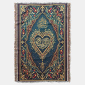 gebedskleed throwdeken deken (Voorkant Verticaal)