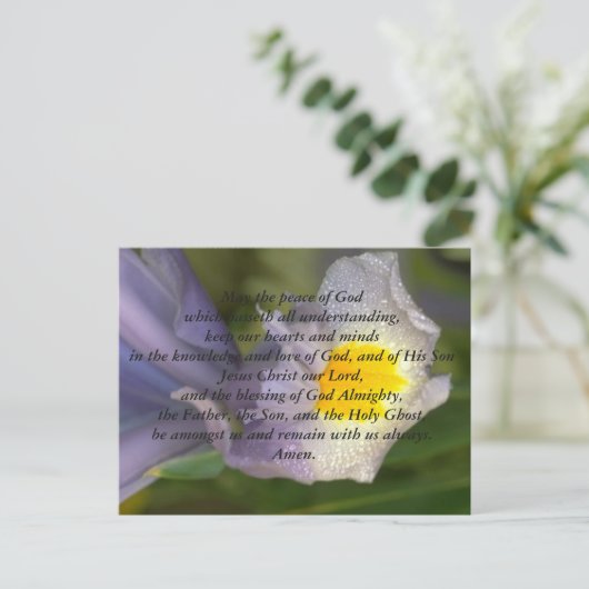 Gebedspost Kaarten (zeg het met een gebed) (Staand voorkant)