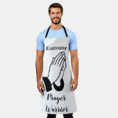 Gebedsstrijder biddende donder_baai schort (Gedragen)