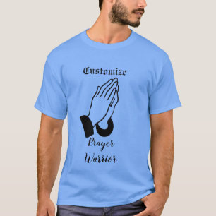 Gebedsstrijder biddende donder_baai t-shirt
