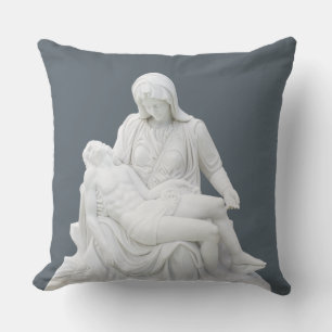 Gebeeldhouwde Pietà Kussen