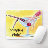 gebeitelde pit, gebeitelde pixie muismat (Met muis)