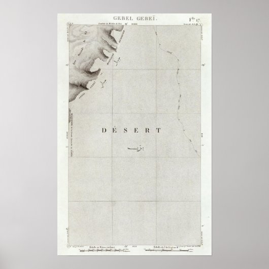 Gebel Gebei, Egypte Poster (Voorkant)