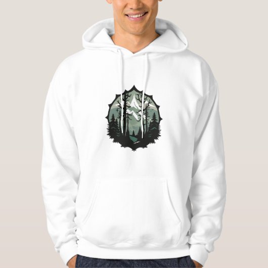 gebergte hoodie (Voorkant)