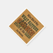 Gebeurt in de cabine servet (Hoek)