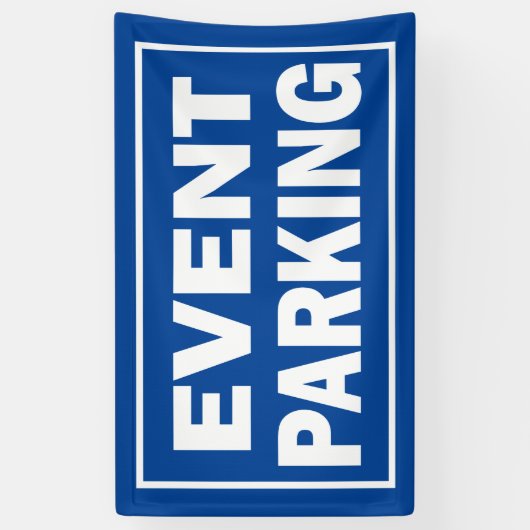 Gebeurtenis die blauw of om het even welke achterg spandoek (Verticaal)