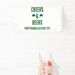 Gebeurtenis van de Cheers and Beers Party Spandoek