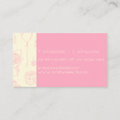 Gebeurtenisplanner Visitekaartje (Achterkant)