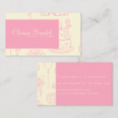 Gebeurtenisplanner Visitekaartje (Voorkant / Achterkant)