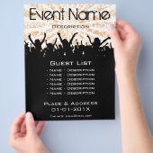 Gebeurtenispromotie Flyer (Hand)