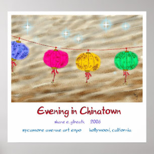 GEBEURTENISSEN IN KINATOWN POSTER