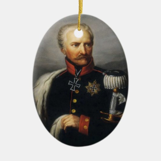 Gebhard von Blucher Keramisch Ornament (Voorkant)