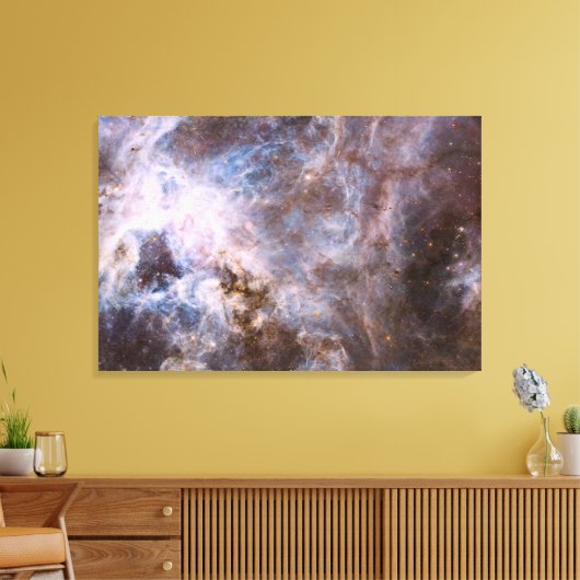 Gebied 30 Doradus UVIS Canvas Afdruk (Insitu (Woonkamer))