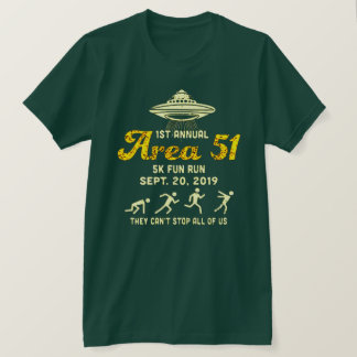 Gebied 51 Fun run T-shirt