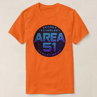 Gebied 51 - Geheime afdeling Technologie T-shirt