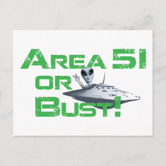 Gebied 51 of Bust! Briefkaart