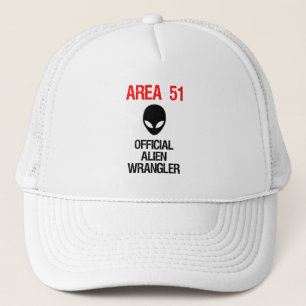 Gebied 51 Officiële Alien Wrangler Funny Trucker Pet
