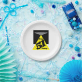 Gebied 51 UFO, geboortedag Papieren Bordje