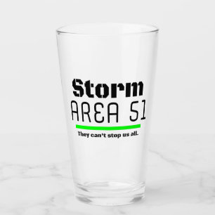 Gebied 51 van het storm zij kunnen ons niet alle G Glas