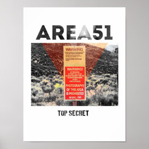 Gebied 51 - Zeer geheim - Aliens Poster
