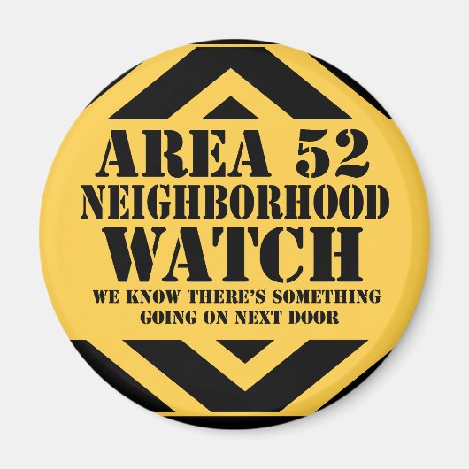 Gebied 52 Horloge van de Buurgroep Magneet (Voorkant)