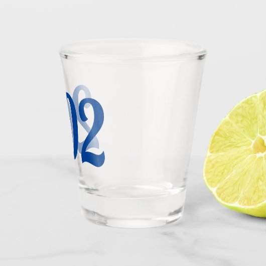 Gebied Code 202 (Washington DC) Shot Glas (Rechts)