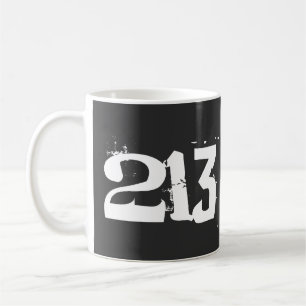 Gebied Code 213 (Los Angeles) Koffiemok