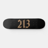 Gebied Code 213 (Los Angeles) Skateboard (Horizontaal)