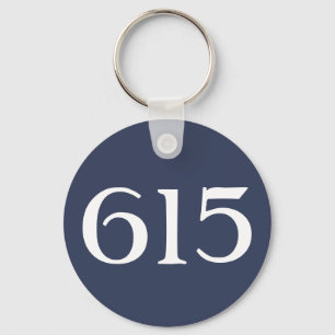 Gebied Code 615 (Nashville) Sleutelhanger