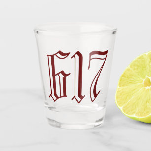 Gebied Code 617 (Boston) warm glas